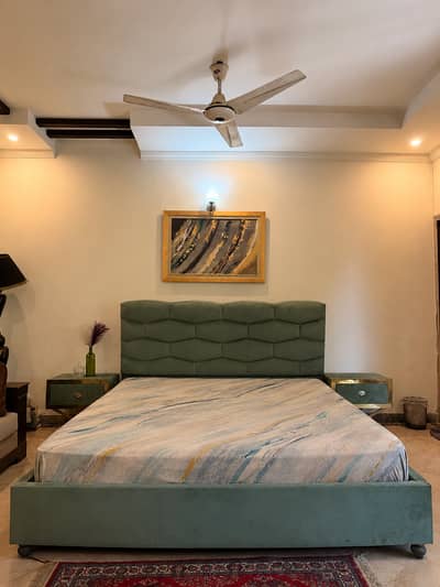 Bed for Sale with side tables