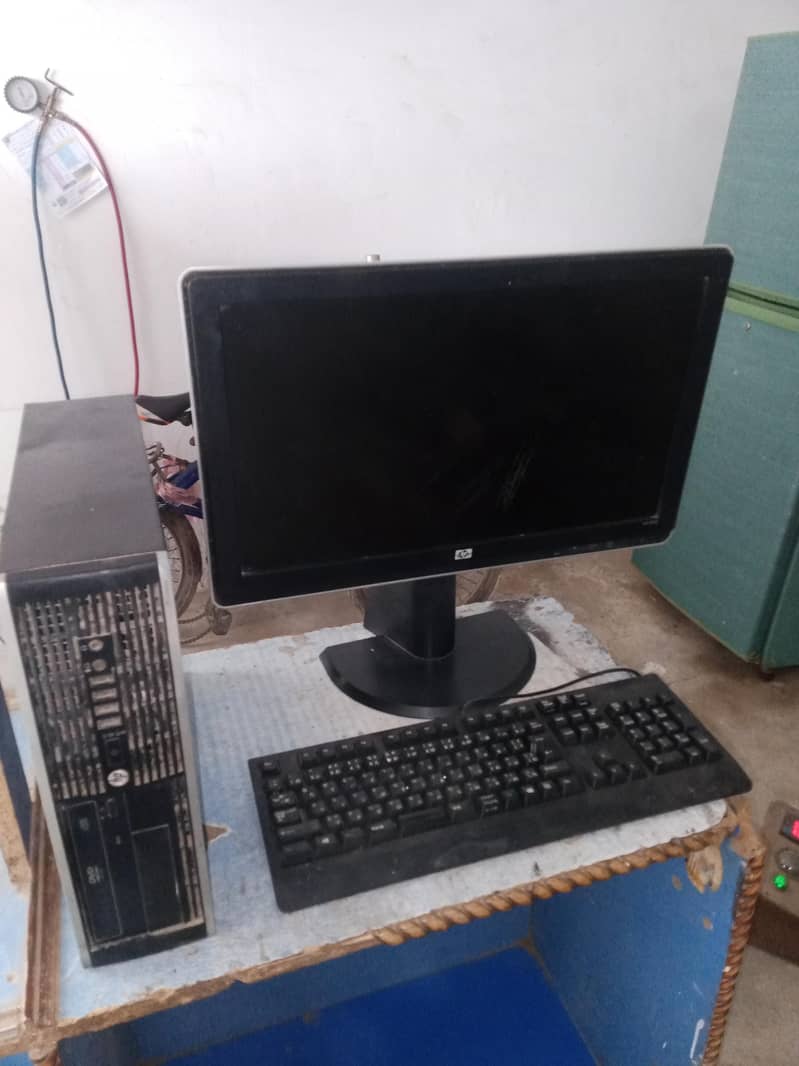 complete computer HP fast system 1
