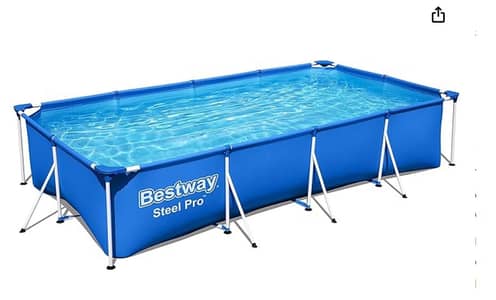 Bestway Steel Pro Frame Pool 4L x 2.11W x 0.81H metres