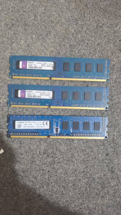 4 x 4GBs DDR Rams