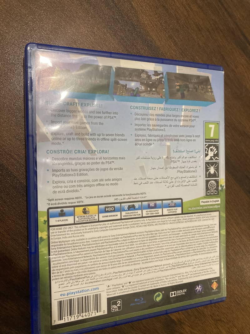 Minecraft PS4 Edition 1
