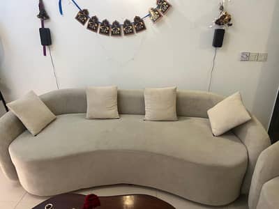 Sofa set & Lounge wooden Table