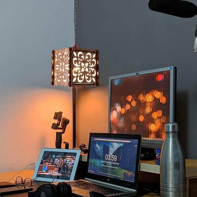 Modern Wooden Pendent hanging Light  Decorative celling lamp Brand New