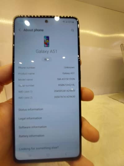 Samsung Mobile A51