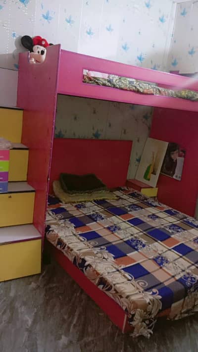 Bunk Bed and wardrobe