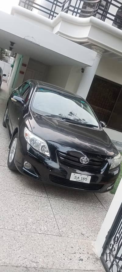 Altis corolla 2010 model black