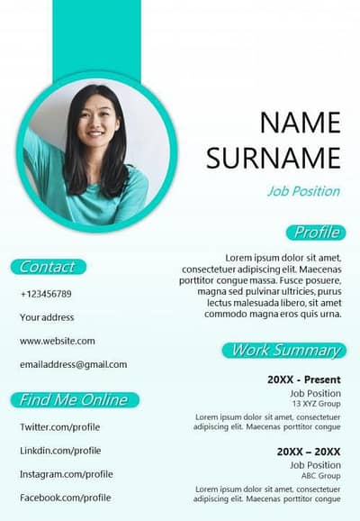 Professional CV + Cover letter - Rs 500