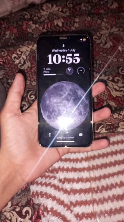 iPhone X 64GB all ok 10/10 Bettry Health 100%Bas face id of baki  OK