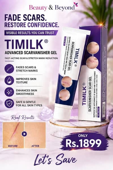 TIMILK Advanced Scar Vanisher Gel – Fast Scar & Stretch Mark Removal