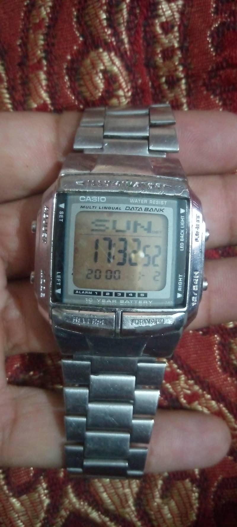 Casio watch 1