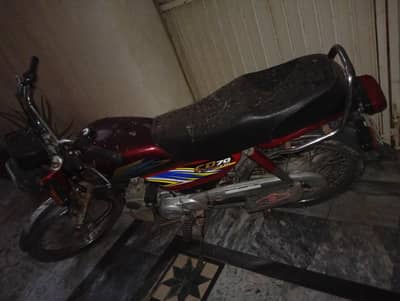 honda CD 70 model21 9.5/10
