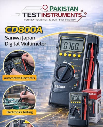 SANWA CD800A Digital Multimeter In Pakistan