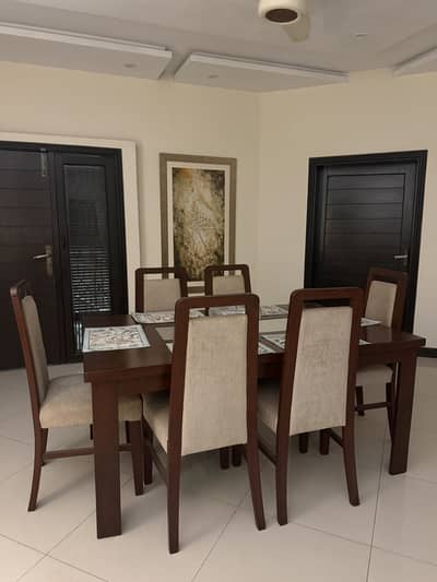 Pak danish dining table for 6 in solid wood