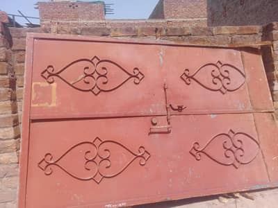 Standard Size Brown Internal/External Door (Used)
