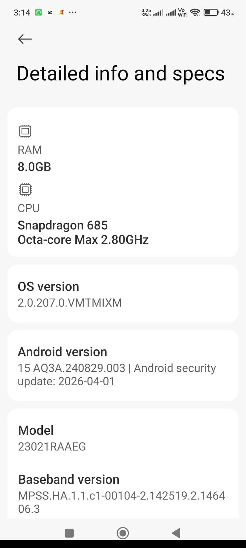 Xiaomi Redmi Note 12 8