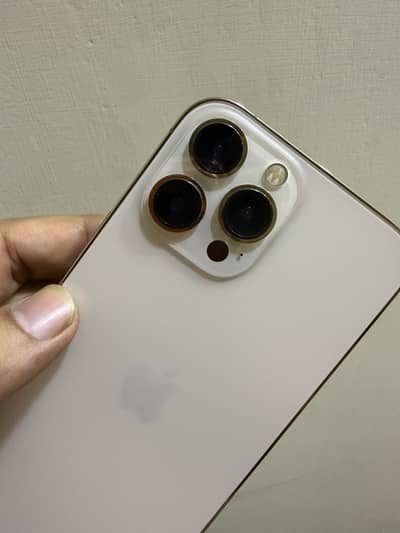 Apple iPhone 13 Pro Max condition 10/10 PTA approved golden clr 256 GB
