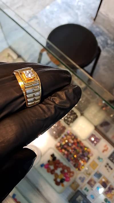 Rado style men's rings