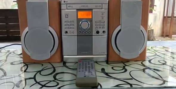 LG sound system box pack