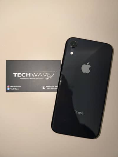 iPhone XR 128gb Black PTA Approved Physical + E Sim