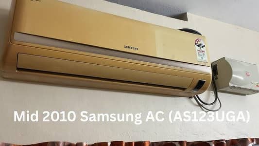 Samsung ac just like new just installed but never use much