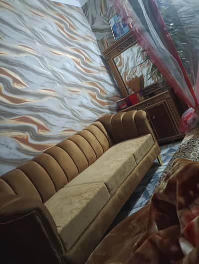 Modern Sofa Set 3 2 1 with cover