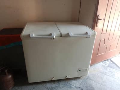Haier Double Door Deep Freezer - 10/10 Condition Like New