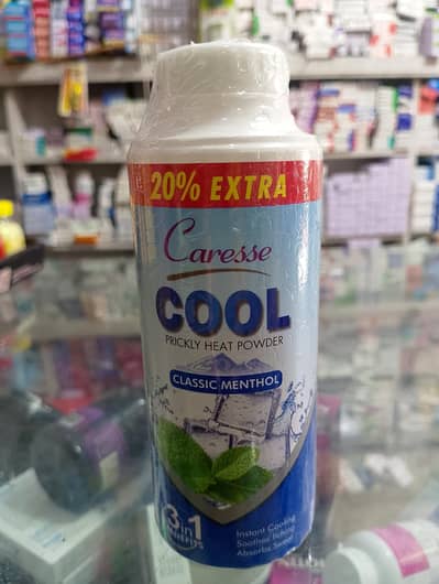 Cool prickly heat powder