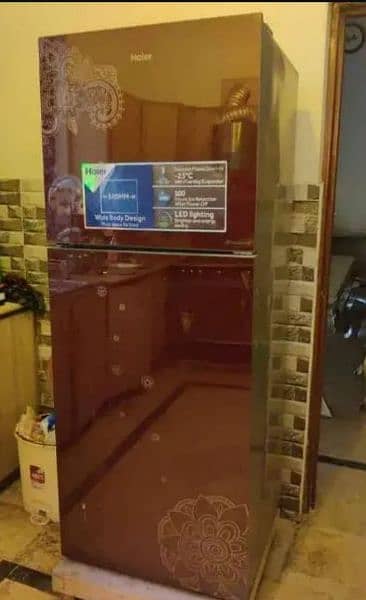 Haier  Refrigerator medium size double door fridge 0309/6488/908