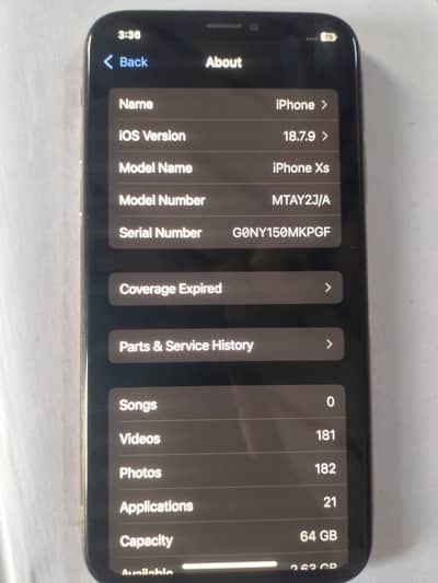 iphone xs max Non pta