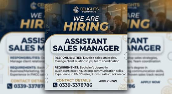 assistant sales manager