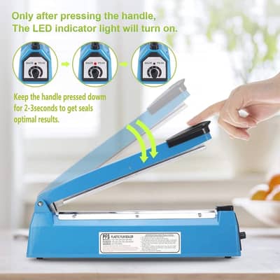 8 12 16 inch Impulse Sealer Machine Sealing Machine