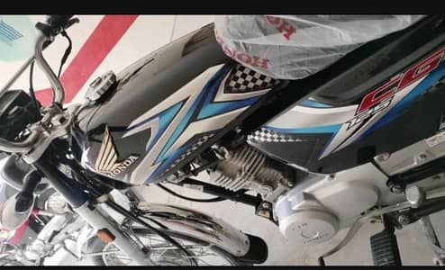 cg125 2025 model black colour
