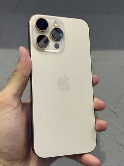 iPhone 16 Pro Max dessert 256 Gb 100 % health