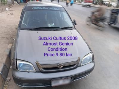 Suzuki Cultus 2008 (almost original condition)
