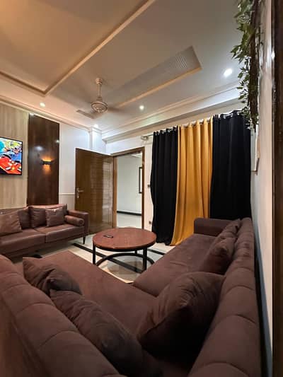 Two bed luxury furnished apartment available for rent in Islamabad markez prime location
