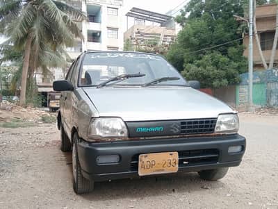 Suzuki Mehran vx CNG 2001 End Original and Mind Condition Car
