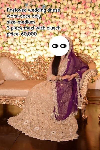 bridal dress - maxi - 3 piece
