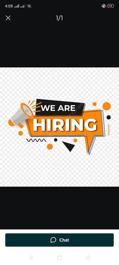 female staff required