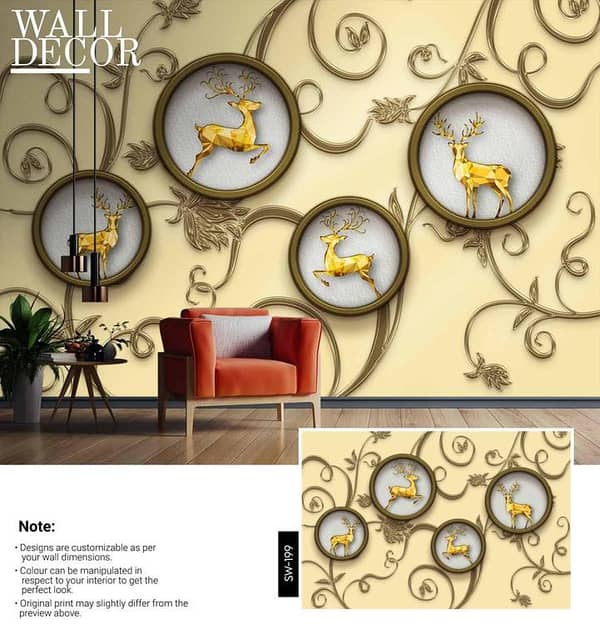 Wall Decor Wallpaper Flex 3D 12x12