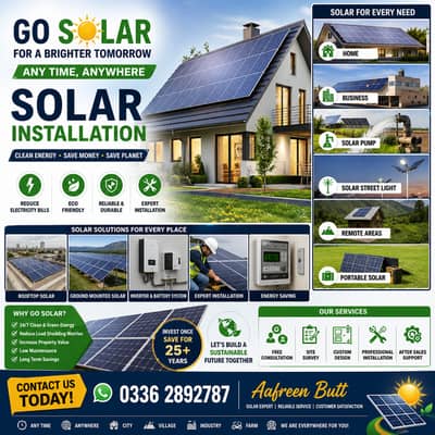 SWITCH TO SOLAR – SAVE MORE EVERY MONTH!