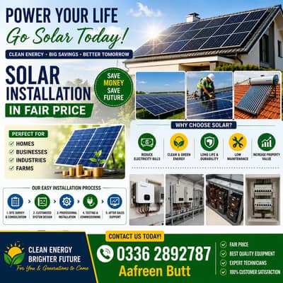 SOLAR SOLUTIONS FOR HOMES & BUSINESSES