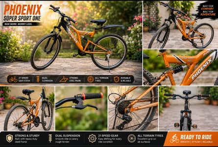 PHONIX model 16 sespention bicycle