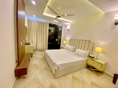 5 MARLA 1125 sq. ft. Brand New Luxury Fully Furnished Family Apartments Available For Rent in DHA Phase 8 Ex Air Avenue Lahore. Only Rent [PKR 95,000]