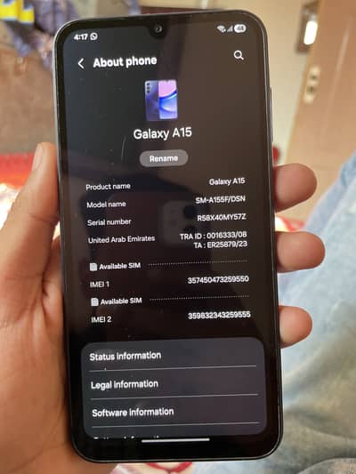 Samsung Mobile A15 5G