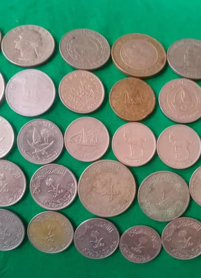 collection of 54 coins