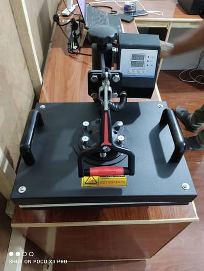 Flat Heat Press Machine for T-Shirt & Cushion Printing