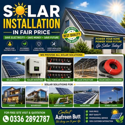 POWER YOUR FUTURE WITH SOLAR ENERGY