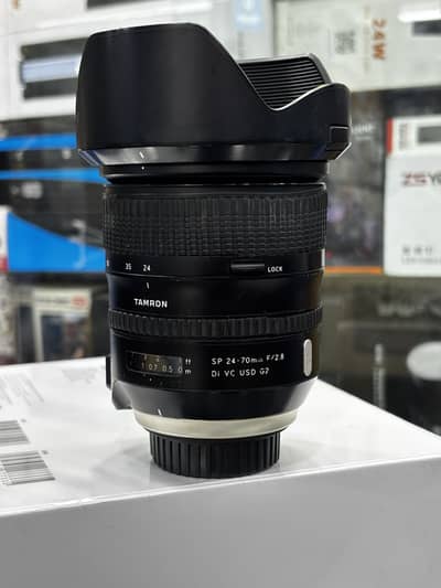 Tamron 24-70mm F/2.8 G2 Lens - Nikon 24-70mm - fresh conditions
