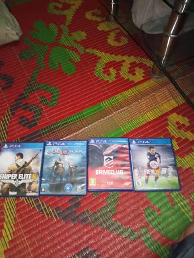 4 games of ps4