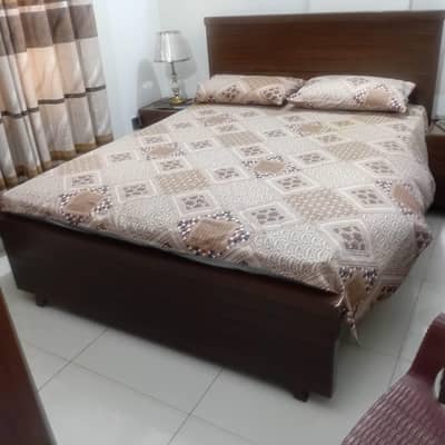bedroom set with mattress
